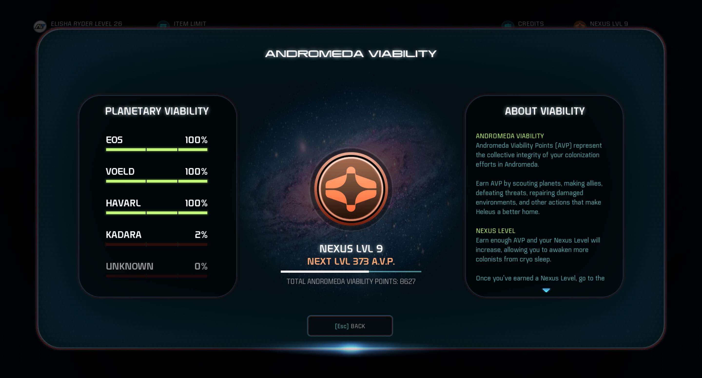 <h3>Életképes bolygók?</h3>Csalóka a 2%, hiszen a bolygón a lázadóknak is van kolóniája. Talán az első stabil kolónia ez, amit tőlünk függetlenül alapítottak a száműzöttek. A Nexuson közben esélyt sem láttak ilyesmire. pviab