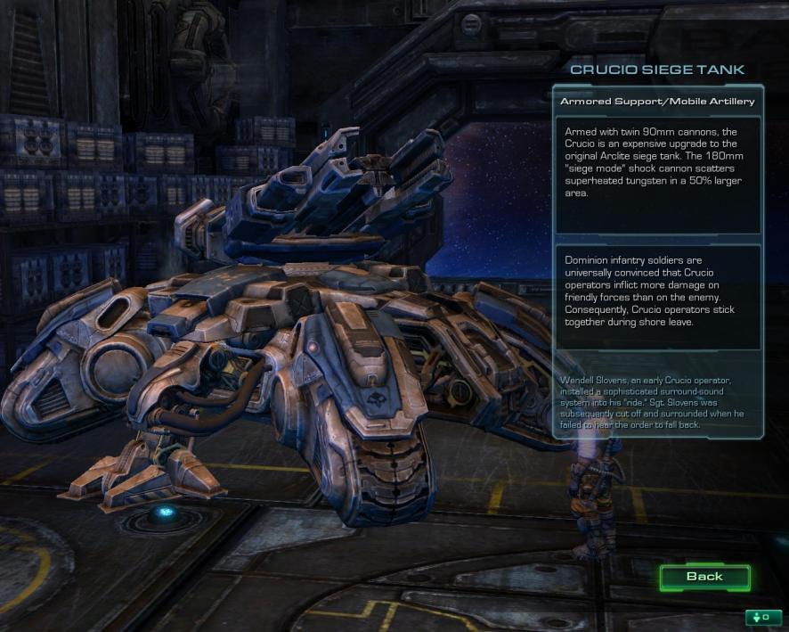 Crucio Siege Tank