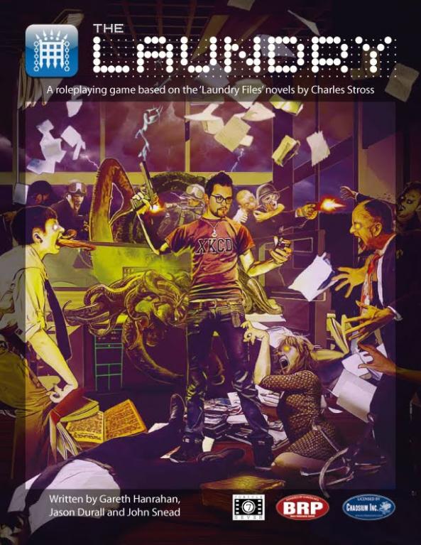 Laundry RPG borító