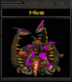 Zerg Kaptár 3. szintű főépület