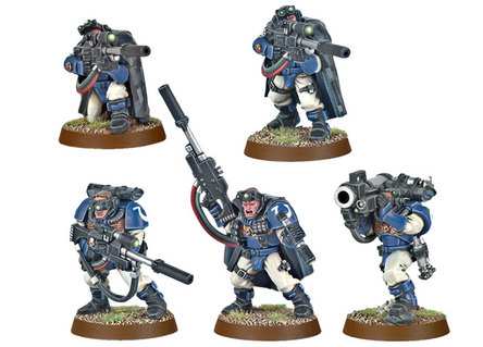 Warhammer 40K-s Scout Marine-ok